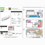Maqueta Serie Premium Hogwarts Express Metal Earth