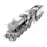 Maqueta plateada Tren Hogwarts Express Metal Earth